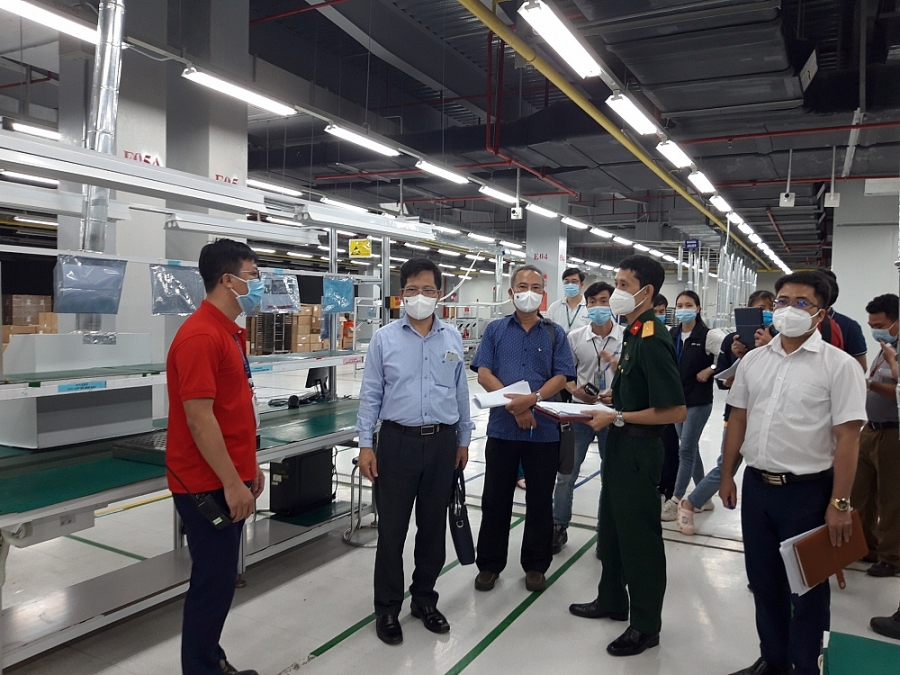 ZI de Bac Giang  30 000 travailleurs reprendront le travail à partir du 1er juillet